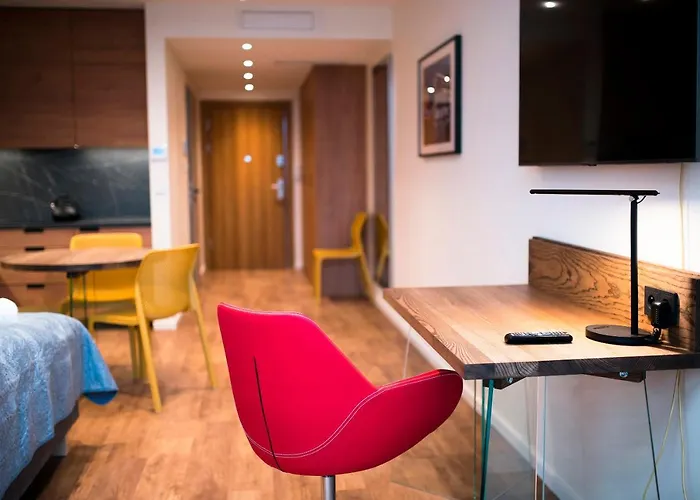 Апартаменты Easy Rent- Aperta Art Centrum, Basen & Spa, Free Parking 24h Check-in *