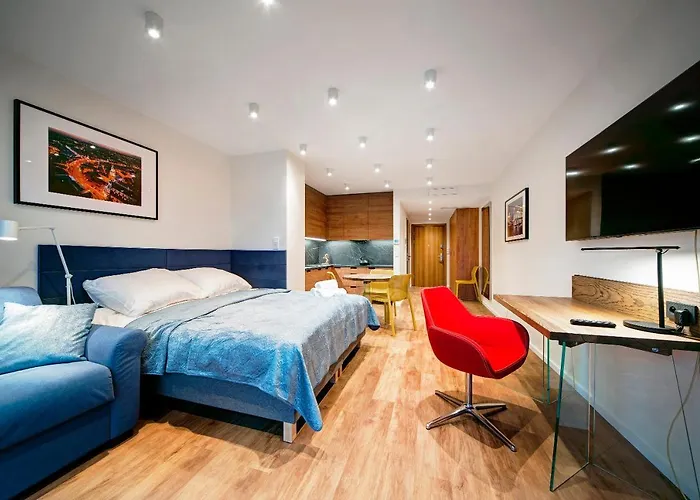 Easy Rent- Aperta Art Centrum, Basen & Spa, Free Parking 24h Check-in Апартаменты Люблин